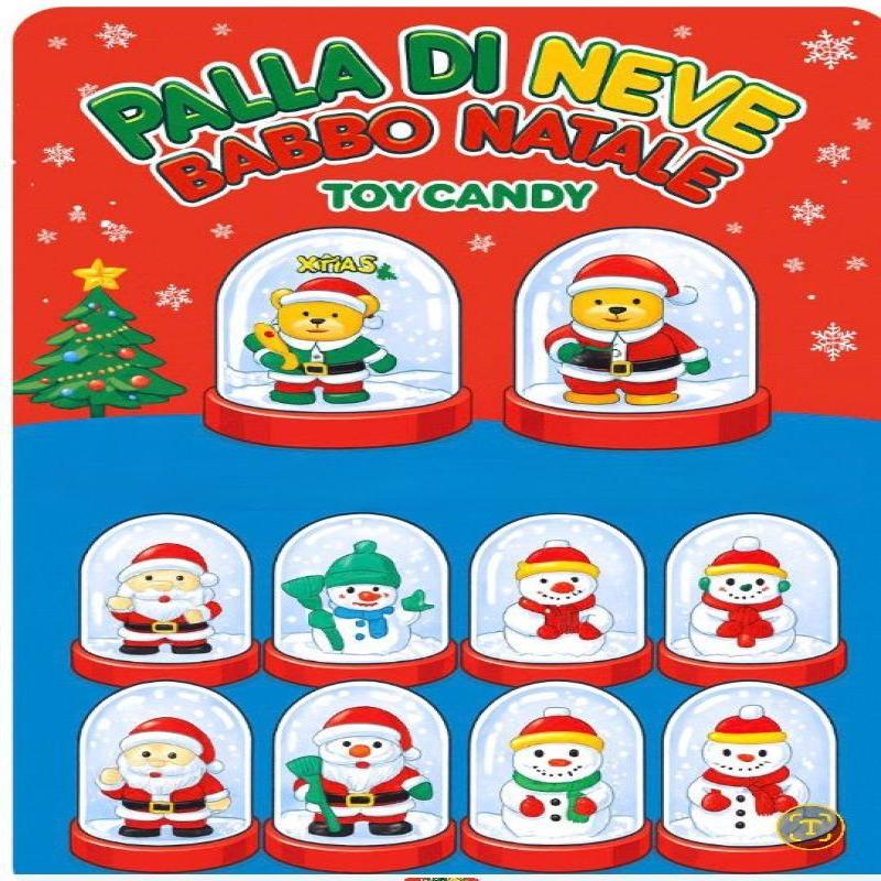 BOLA DE NIEVE DE NAVIDAD 12 ud