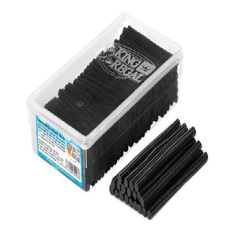 REGALIZ TORCIDA NEGRA 200ud K.REGAL