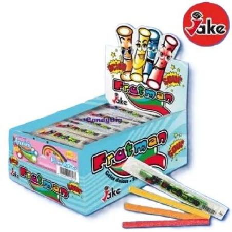 CHURRITO ACIDO ENVUELTO 200ud JAKE FRUTMAN