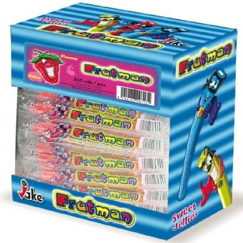 CHURRITO FRESA ENVUELTO 200ud JAKE FRUTMAN