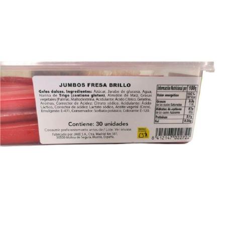 JUMBOS FRESA BRILLO 30ud JAKE