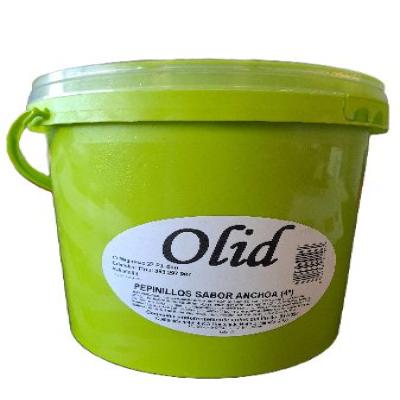 PEPINOS SABOR ANCHOA "TARRO VERDE" 2Kg