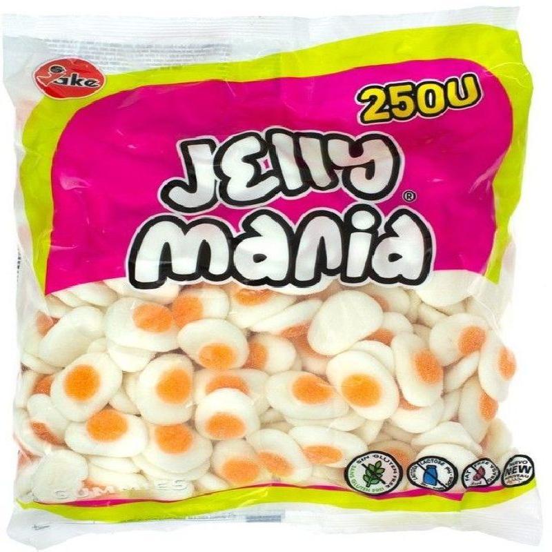 B/250ud GOMAS HUEVOS FRITOS C/A JAKE